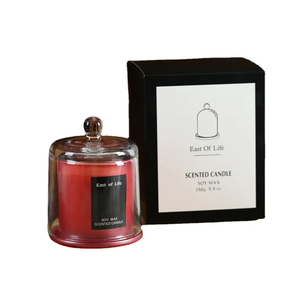 40 Hours Jar Scented Candle,Relaxing Aromatherapy Candle, Home Decoration Natural Soy Candle, Glass Jar Candle Gifts for Women