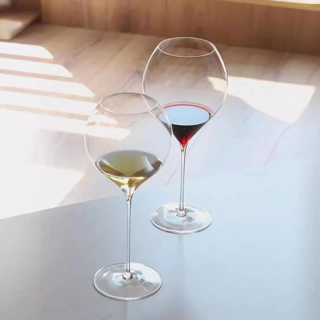 500ml Large Ultra-thin Sheer Red Wine Glasses White Wine Glasses Sparkling Wine Champagne Glasses Bar Barware