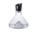 1.5L Gold Iceberg Whiskey Wine Decanter Handmade Lead-free Crystal Wine Pourer Carafe Thickened Wine Dispenser Pot Bar Accessorie