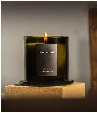 Scented Candles Flowers Scent Lavender Rose Aromatic Candles Jars Soy Wax Fragrance Candle Wedding Birthday Gift Home Decoration