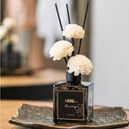 Reed Diffuser Set For Bathroom Air Fresheners,Jasmine Scented Oil Diffuser With Sticks,Aromatherapy Oil Reed Diffuser Home Decor