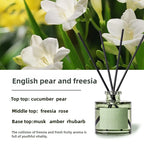 1PC 50ml Reed Diffuser Gift Set Home Fragrance Oil with Reed Sticks Home Air Freshener Essential Oil for Bathroom Accessories