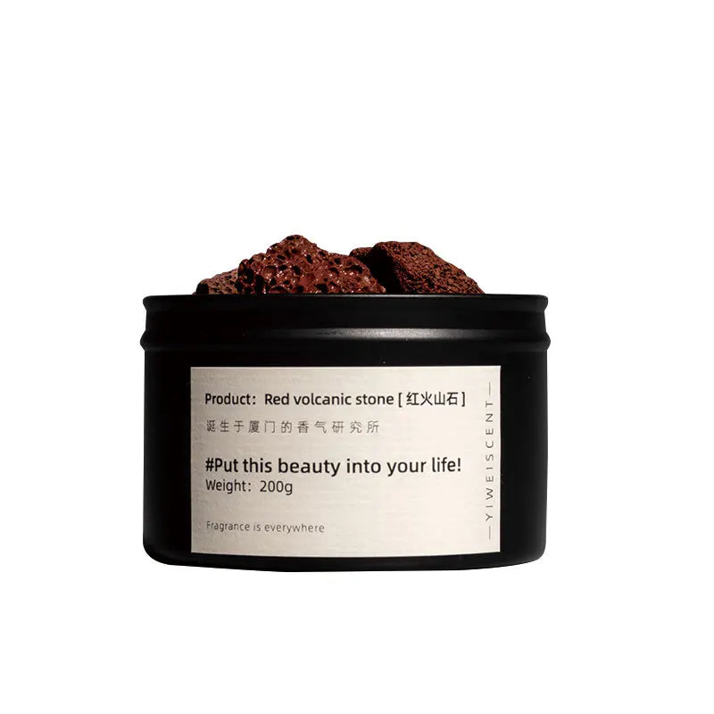 Essential Oil Diffuser for Tabletop Decoration, Volcanized Rock, Crystal Color, Aroma Stone, Rosemary, Bergamot Fragrance, 10ml