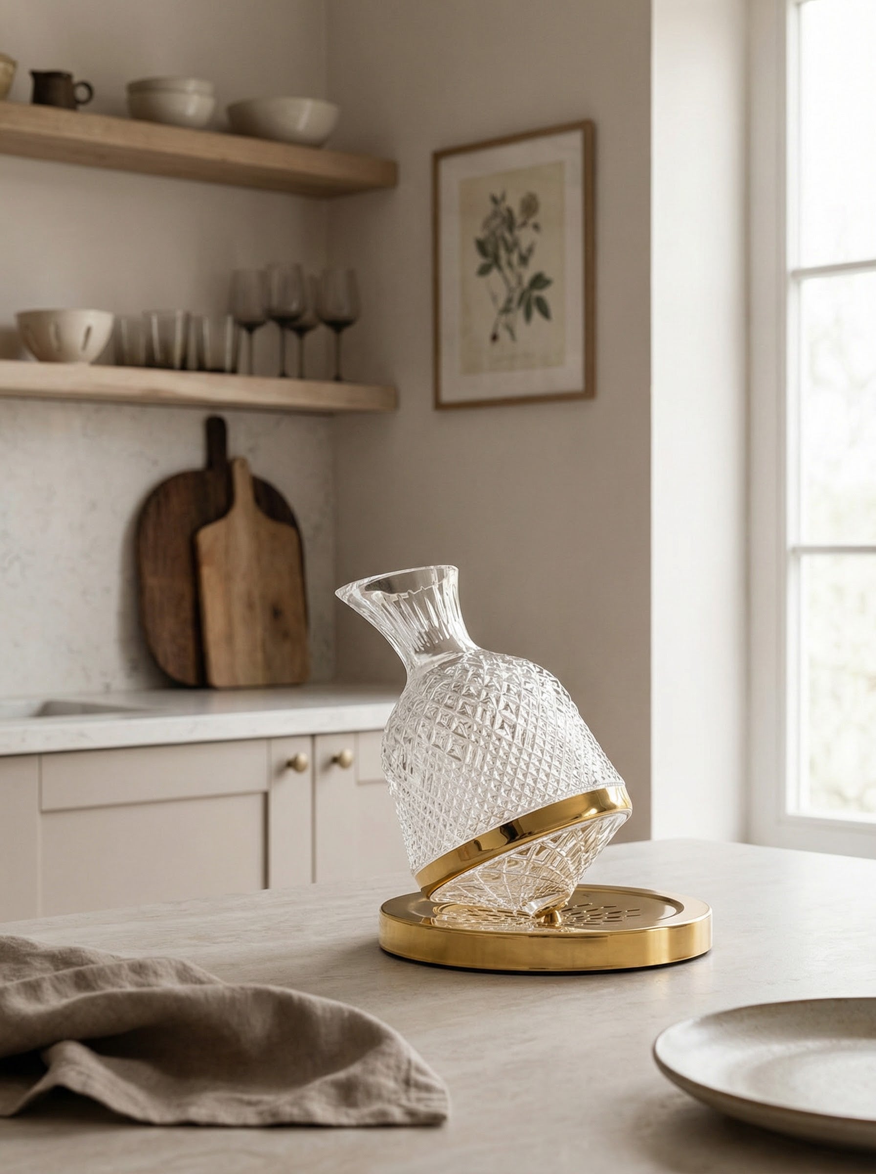 Oro Spiral Eve Decanter