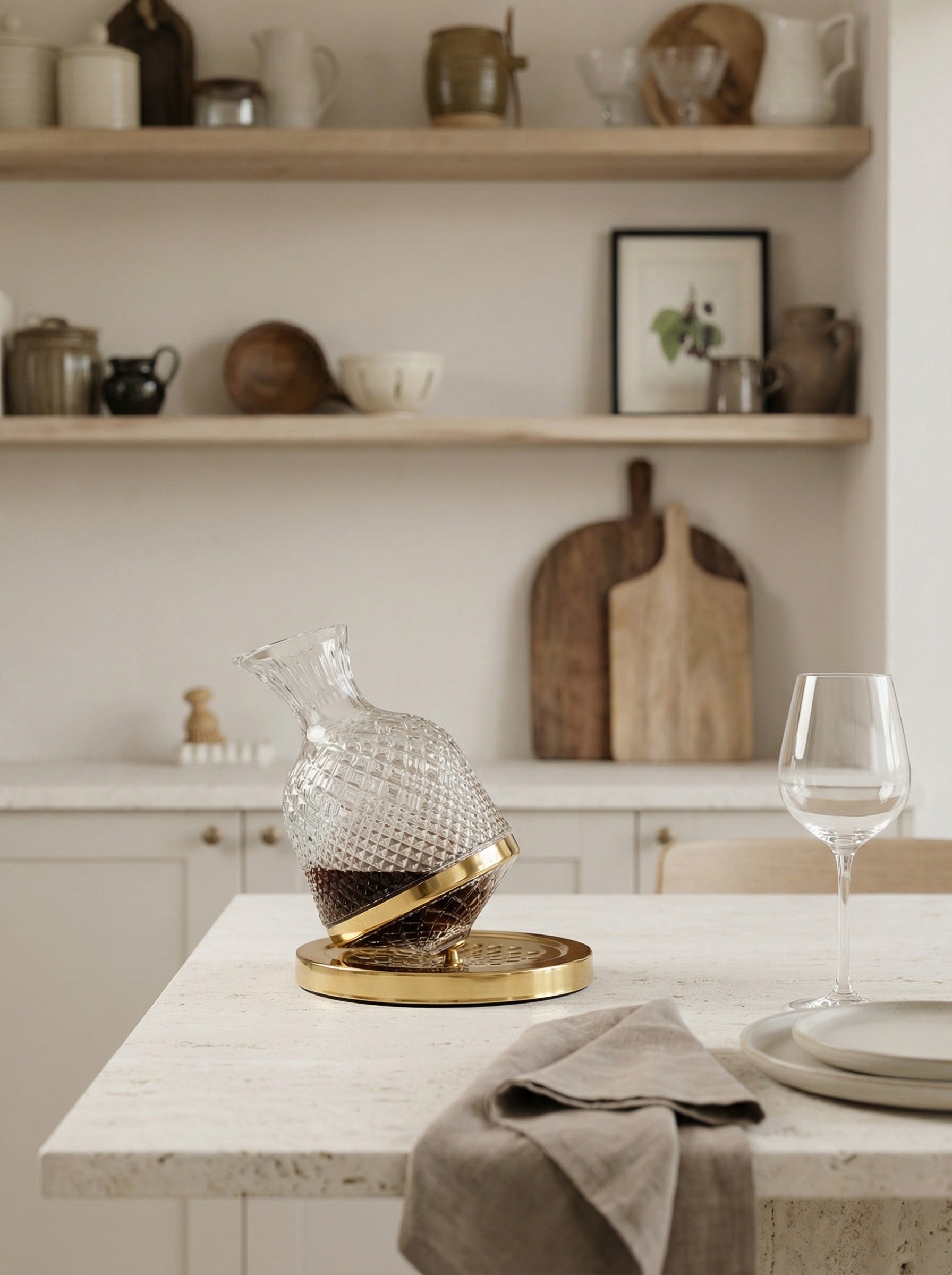 Oro Spiral Eve Decanter