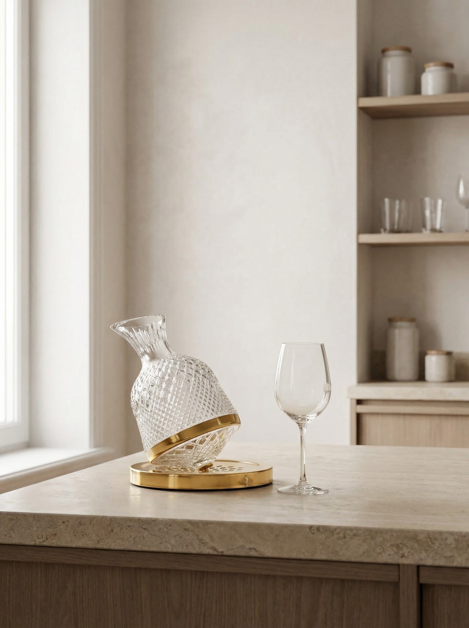 Oro Spiral Eve Decanter
