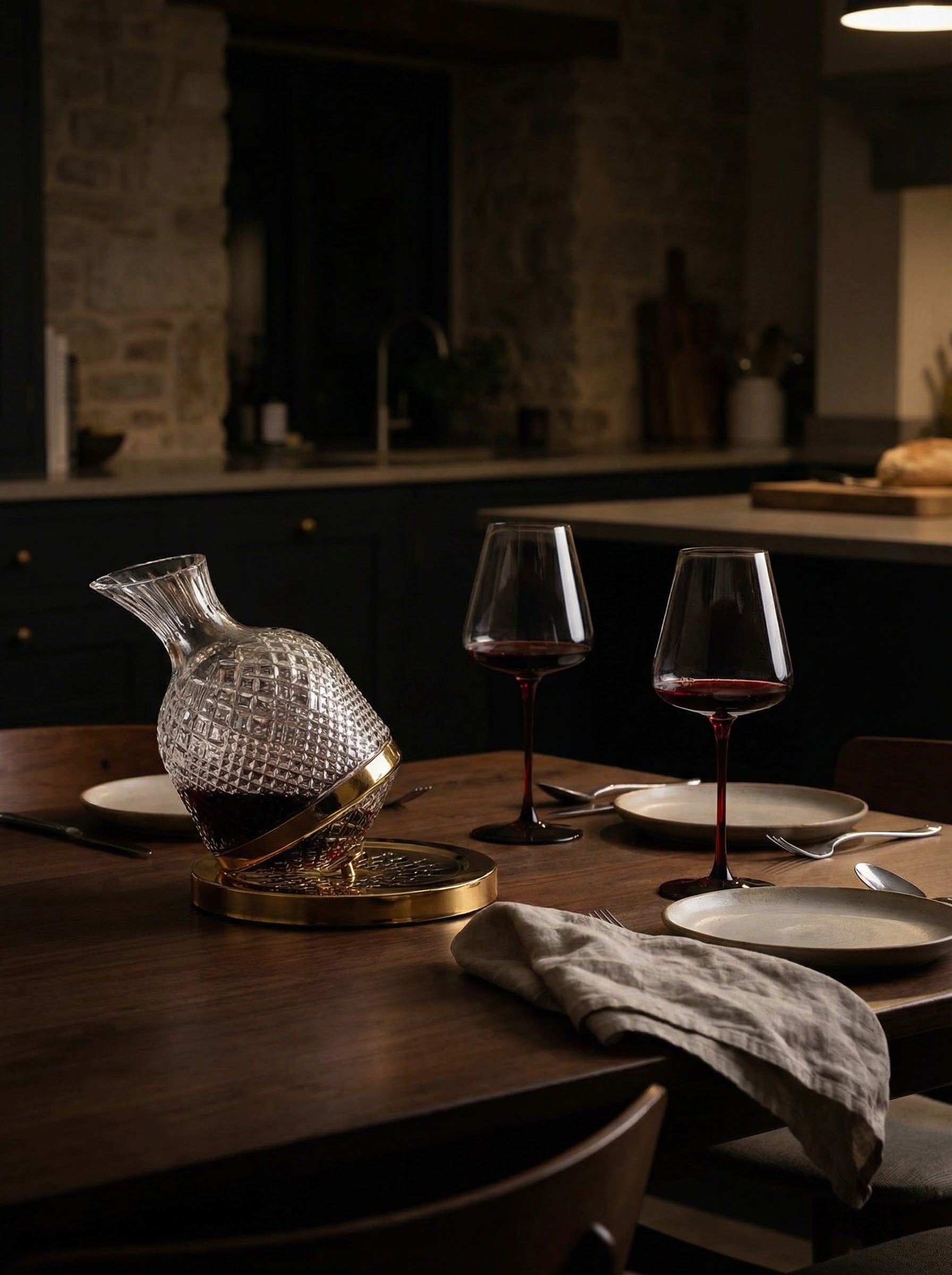 Oro Spiral Eve Decanter